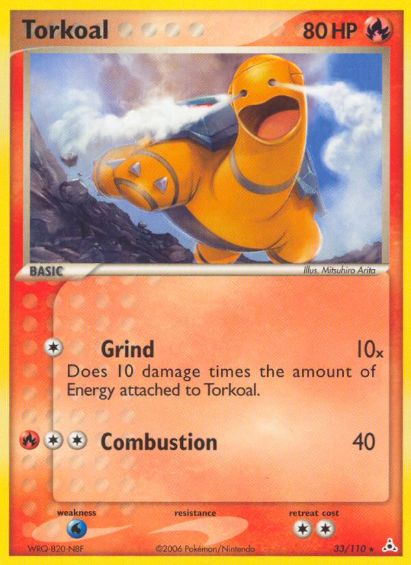 Torkoal (33/110) [EX: Holon Phantoms] | Exor Games Bridgewater