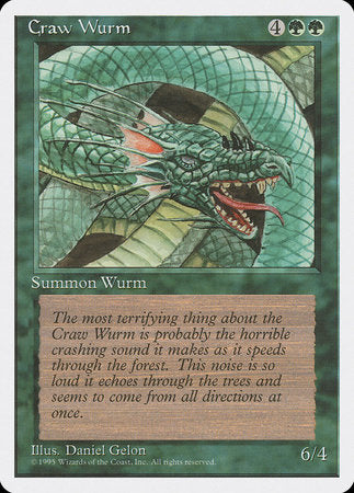 Craw Wurm [Fourth Edition] | Exor Games Bridgewater