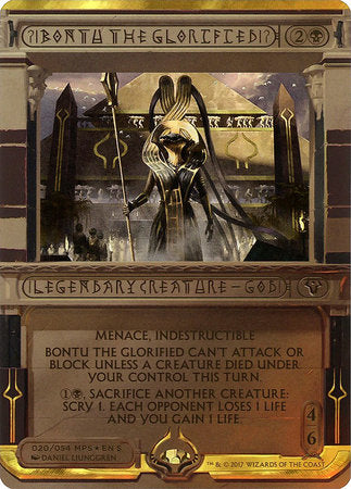 Bontu the Glorified [Amonkhet Invocations] | Exor Games Bridgewater