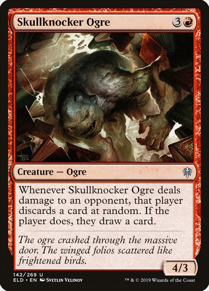 Skullknocker Ogre [Throne of Eldraine] | Exor Games Bridgewater