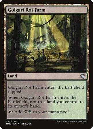 Golgari Rot Farm [Modern Masters 2015] | Exor Games Bridgewater