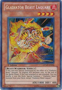 Gladiator Beast Laquari [RYMP-EN096] Secret Rare | Exor Games Bridgewater