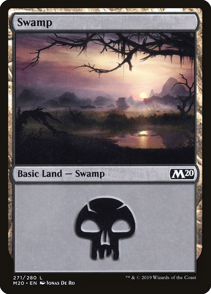 Swamp (#271) [Core Set 2020] | Exor Games Bridgewater