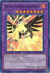 Blaze Fenix, the Burning Bombardment Bird [PRC1-EN012] Super Rare | Exor Games Bridgewater