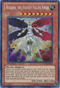 Rosaria, the Stately Fallen Angel [PRC1-EN016] Secret Rare | Exor Games Bridgewater