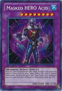 Masked HERO Acid [PRC1-EN018] Secret Rare | Exor Games Bridgewater