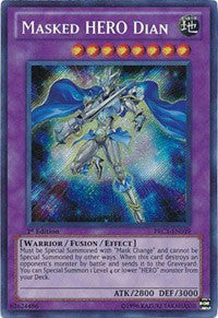 Masked HERO Dian [PRC1-EN019] Secret Rare | Exor Games Bridgewater