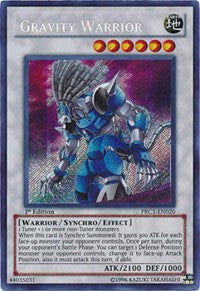 Gravity Warrior [PRC1-EN020] Secret Rare | Exor Games Bridgewater