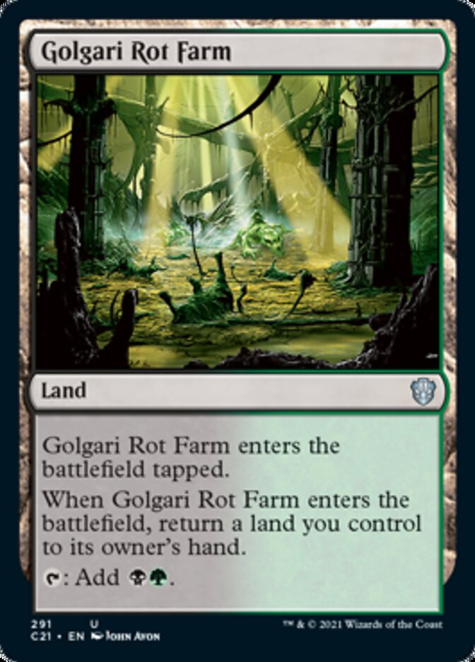 Golgari Rot Farm [Commander 2021] | Exor Games Bridgewater