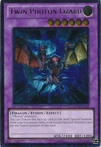 Twin Photon Lizard (UTR) [ORCS-EN039] Ultimate Rare | Exor Games Bridgewater