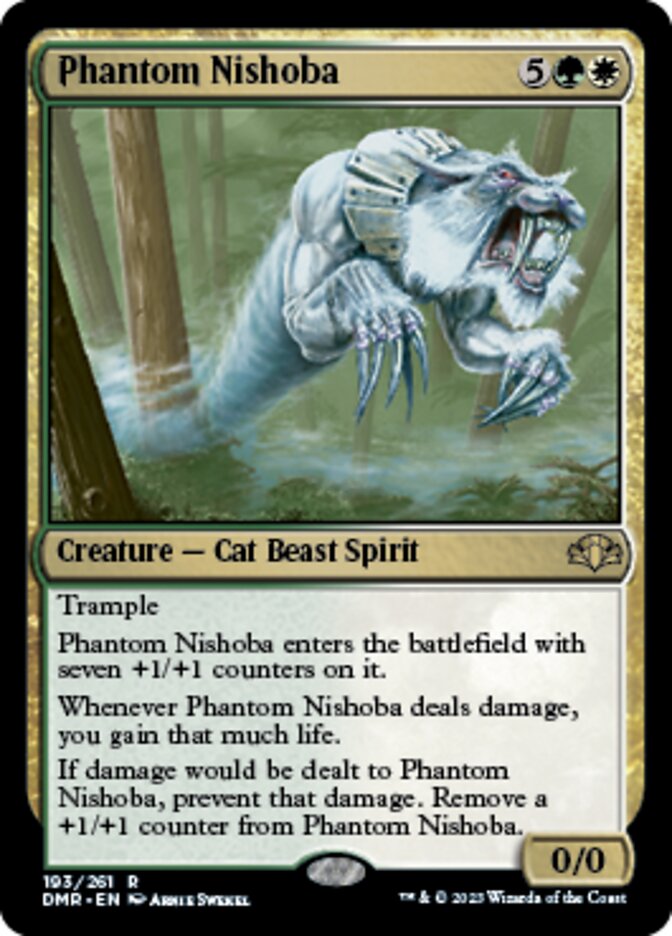Phantom Nishoba [Dominaria Remastered] | Exor Games Bridgewater