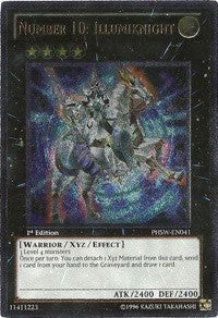 Number 10: Illumiknight (UTR) [PHSW-EN041] Ultimate Rare | Exor Games Bridgewater