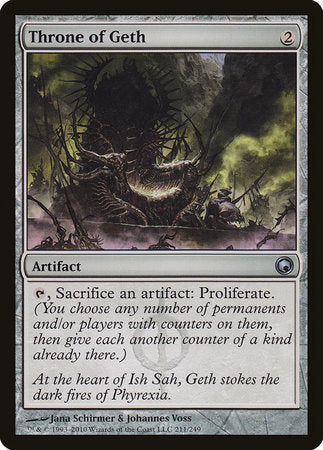 Throne of Geth [Scars of Mirrodin] | Exor Games Bridgewater