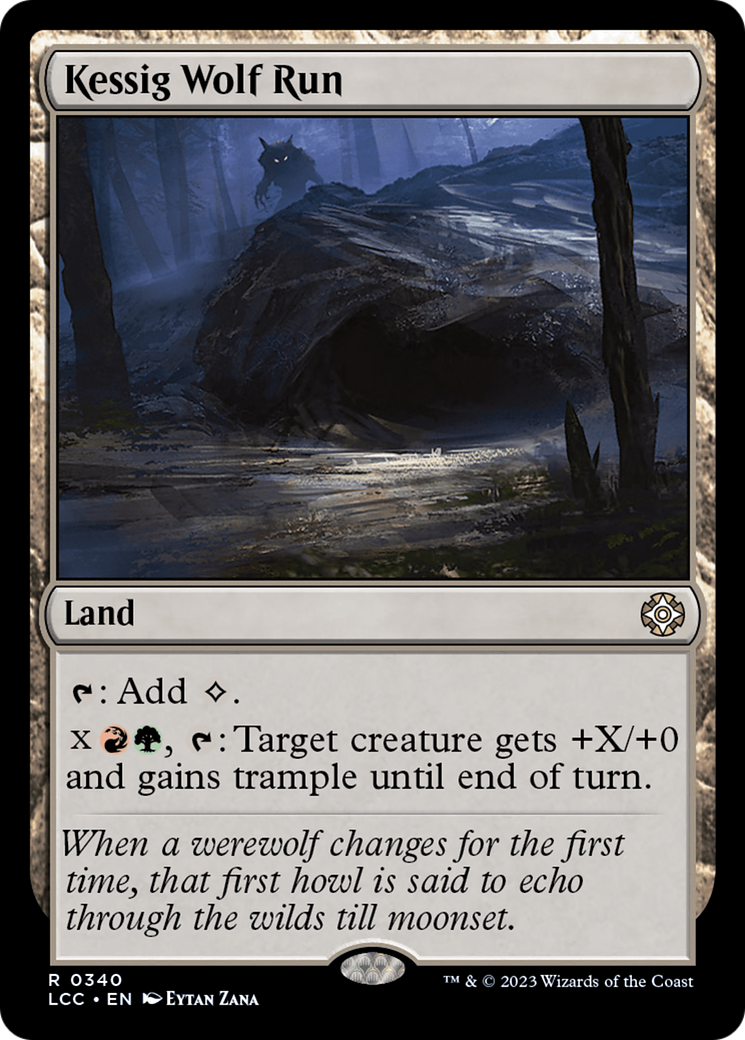 Kessig Wolf Run [The Lost Caverns of Ixalan Commander] | Exor Games Bridgewater