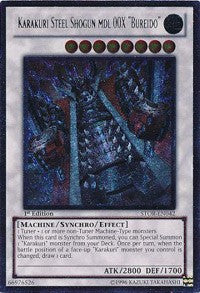 Karakuri Steel Shogun mdl 00X "Bureido" (UTR) [STOR-EN042] Ultimate Rare | Exor Games Bridgewater