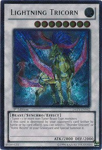 Lightning Tricorn (UTR) [DREV-EN042] Ultimate Rare | Exor Games Bridgewater