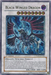 Black-Winged Dragon (UTR) [TSHD-EN040] Ultimate Rare | Exor Games Bridgewater