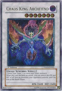 Chaos King Archfiend (UTR) [TSHD-EN041] Ultimate Rare | Exor Games Bridgewater