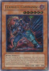 Flamvell Commando (UTR) [ANPR-EN086] Ultimate Rare | Exor Games Bridgewater