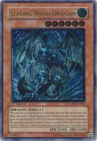 Strong Wind Dragon (UTR) [RGBT-EN003] Ultimate Rare | Exor Games Bridgewater