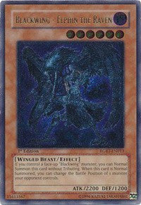 Blackwing - Elphin the Raven (UTR) [RGBT-EN013] Ultimate Rare | Exor Games Bridgewater