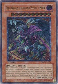 Red Dragon Archfiend/Assault Mode (UTR) [CRMS-EN004] Ultimate Rare | Exor Games Bridgewater