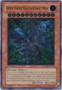 Hyper Psychic Blaster/Assault Mode (UTR) [CRMS-EN020] Ultimate Rare | Exor Games Bridgewater