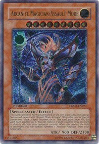 Arcanite Magician/Assault Mode (UTR) [CRMS-EN021] Ultimate Rare | Exor Games Bridgewater