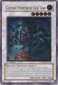 Cosmic Fortress Gol'Gar (UTR) [CRMS-EN044] Ultimate Rare | Exor Games Bridgewater