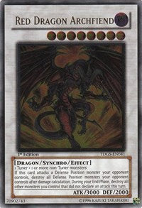Red Dragon Archfiend (UTR) [TDGS-EN041] Ultimate Rare | Exor Games Bridgewater