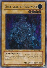 Gene-Warped Warwolf (UTR) [STON-EN001] Ultimate Rare | Exor Games Bridgewater