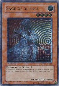 Sage of Silence (UTR) [STON-EN015] Ultimate Rare | Exor Games Bridgewater