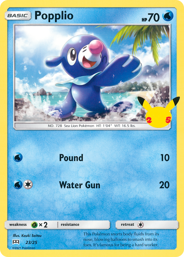 Popplio (23/25) [McDonald's 25th Anniversary] | Exor Games Bridgewater