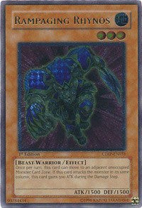 Rampaging Rhynos (UTR) [CDIP-EN031] Ultimate Rare | Exor Games Bridgewater