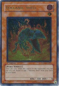 Volcanic Shell (UTR) [FOTB-EN009] Ultimate Rare | Exor Games Bridgewater