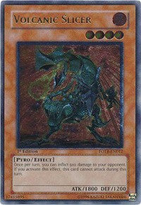 Volcanic Slicer (UTR) [FOTB-EN012] Ultimate Rare | Exor Games Bridgewater