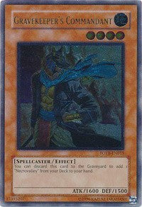 Gravekeeper's Commandant (UTR) [FOTB-EN015] Ultimate Rare | Exor Games Bridgewater