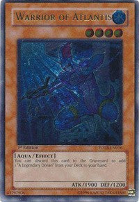 Warrior of Atlantis (UTR) [FOTB-EN016] Ultimate Rare | Exor Games Bridgewater