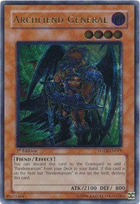 Archfiend General (UTR) [FOTB-EN019] Ultimate Rare | Exor Games Bridgewater