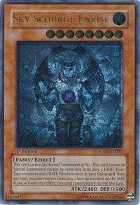 Sky Scourge Enrise (UTR) [FOTB-EN021] Ultimate Rare | Exor Games Bridgewater