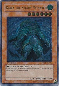 Raiza the Storm Monarch (UTR) [FOTB-EN026] Ultimate Rare | Exor Games Bridgewater