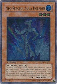 Neo-Spacian Aqua Dolphin (UTR) [POTD-EN003] Ultimate Rare | Exor Games Bridgewater