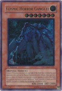 Cosmic Horror Gangi'el (UTR) [POTD-EN029] Ultimate Rare | Exor Games Bridgewater