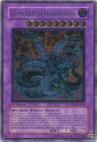 Chimeratech Overdragon (UTR) [POTD-EN034] Ultimate Rare | Exor Games Bridgewater