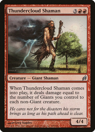 Thundercloud Shaman [Lorwyn] | Exor Games Bridgewater