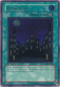 Dark City (UTR) [POTD-EN048] Ultimate Rare | Exor Games Bridgewater