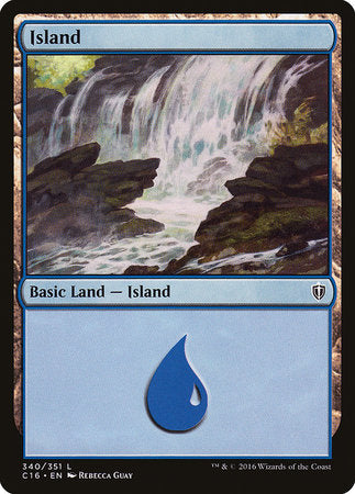 Island (340) [Commander 2016] | Exor Games Bridgewater