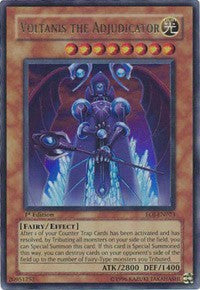 Voltanis the Adjudicator (UTR) [EOJ-EN023] Ultimate Rare | Exor Games Bridgewater