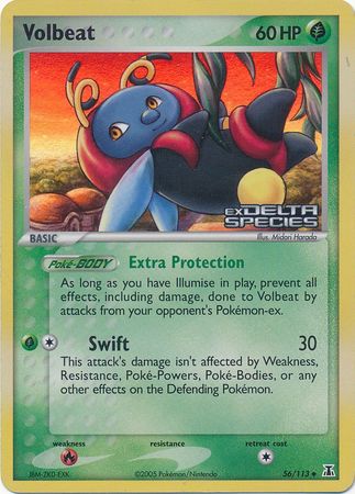 Volbeat (56/113) (Stamped) [EX: Delta Species] | Exor Games Bridgewater