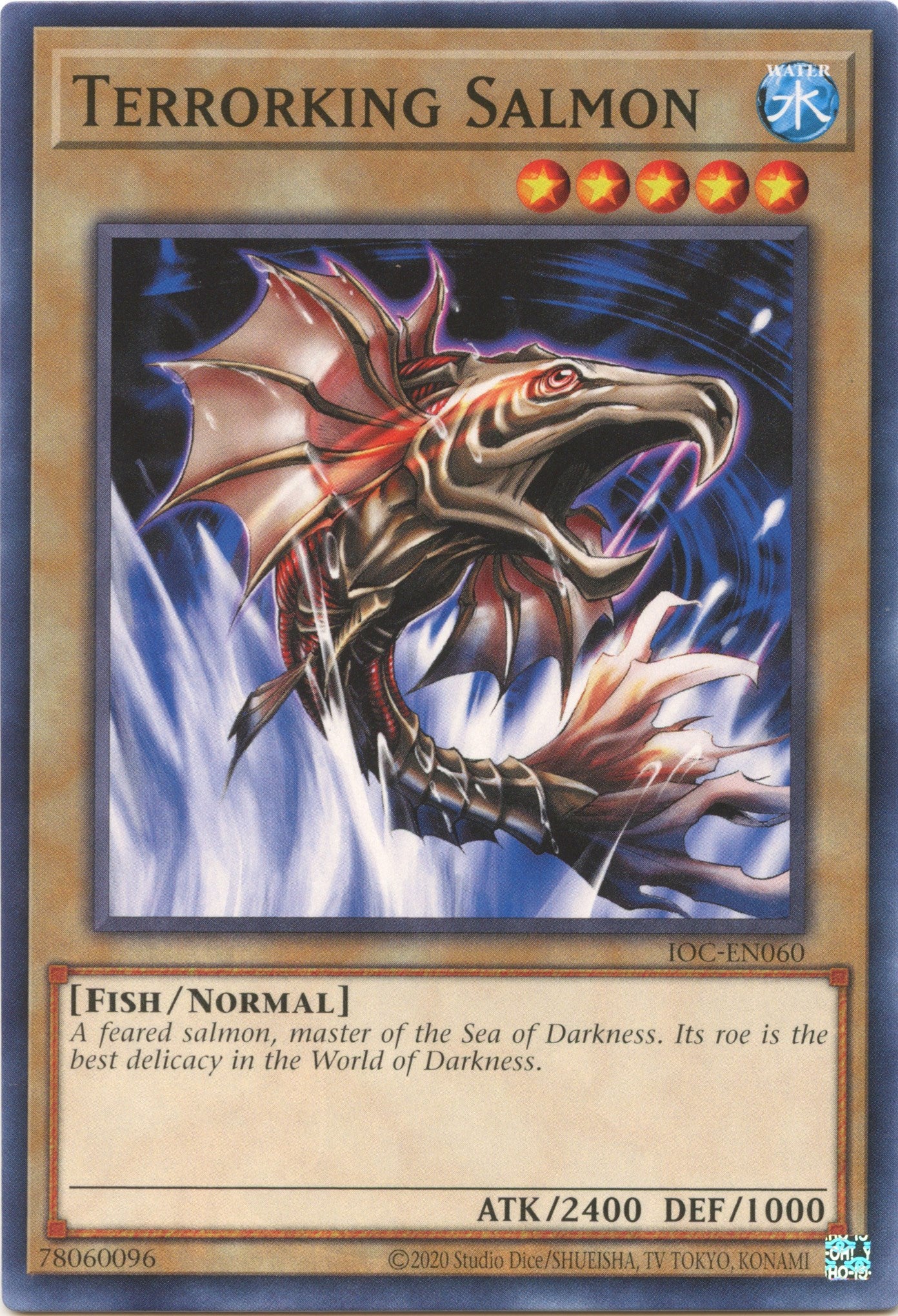 Terrorking Salmon (25th Anniversary) [IOC-EN060] Common | Exor Games Bridgewater